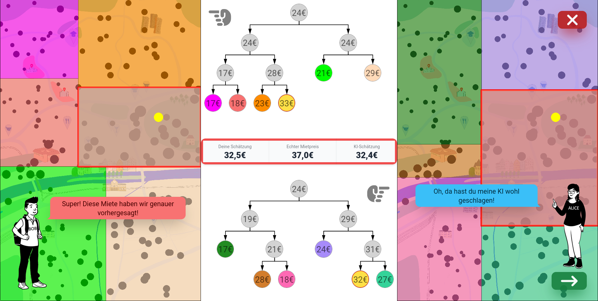 AI Exhibition Object on Decision Trees